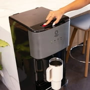 Primo Deluxe Bottom Load Black and Stainless Water Dispenser model 601392