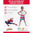 thumbnail image 3 of Marvel Spidey and His Amazing Friends Spider-Man Miles Morales Ghost-Spider UPF 50+ Swim Trunks Toddler, 3 of 5