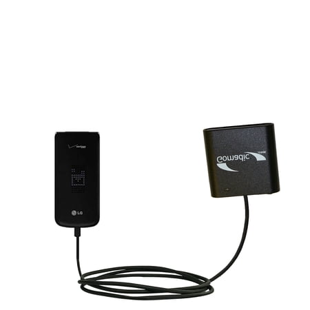 Portable Emergency AA Battery Charger Extender suitable for the LG Exalt VN360 - with Gomadic Brand TipExchange Technology