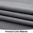 thumbnail image 5 of decorUhome Linen Rectangle Tablecloth 60x84 inch, Stain and Wrinkle Resistant Washable Table Cloth, Decorative Waterproof Fabric Table Cover for Dining Party, Grey, 5 of 8