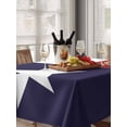 thumbnail image 6 of Texas Star Flag Table Cloth 60x102 Inch Rectangle, Star and White Red Stripe Waterproof Tablecloth Washable Table Cover for Party Picnic Dinner Decor, 6 of 9