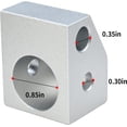 thumbnail image 2 of Metal Motor End Clevis Mount Toggle for La Z Boy/LazyBoy Power Recliners. Fits All L-Z-Boy Power Recliners, 2 of 5