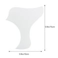 thumbnail image 2 of TEHAUX 1Pc Guitar Protect Anti Scratch Stickers Transparent Bird Shape For Musicians Daily Use 36 Inches Compatible, 2 of 7