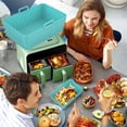 thumbnail image 3 of Antqov Baking Tray Fryer Baking Tray Rectangular Double Joint Special Fryer Pad 8.5-inch, Home Accessories, 3 of 3