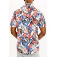 thumbnail image 4 of Men Hawaiian Shirt Vacation Short Sleeve Casual Button Down Shirts Summer Beach Shirt, 4 of 4
