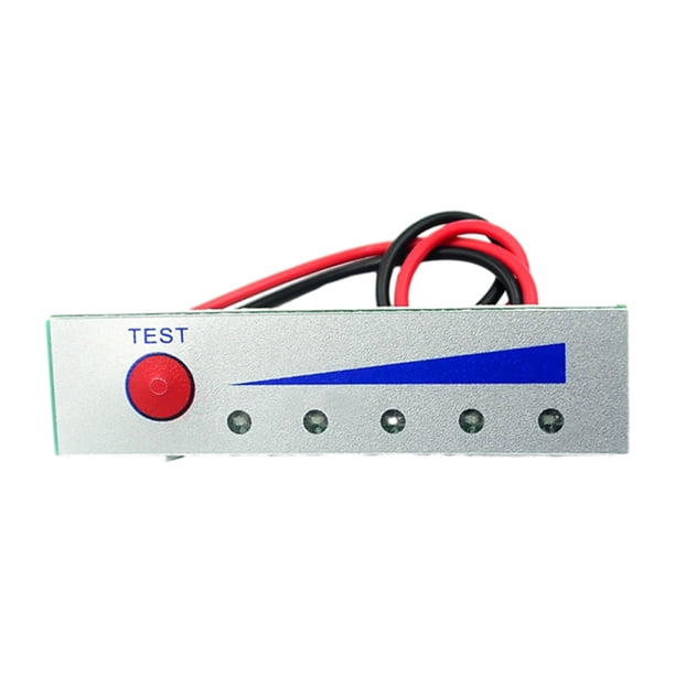 WDOplteas Probador Capacidad Batería 4S Indicador Pantalla LED Probador Carga (4S 16V8)