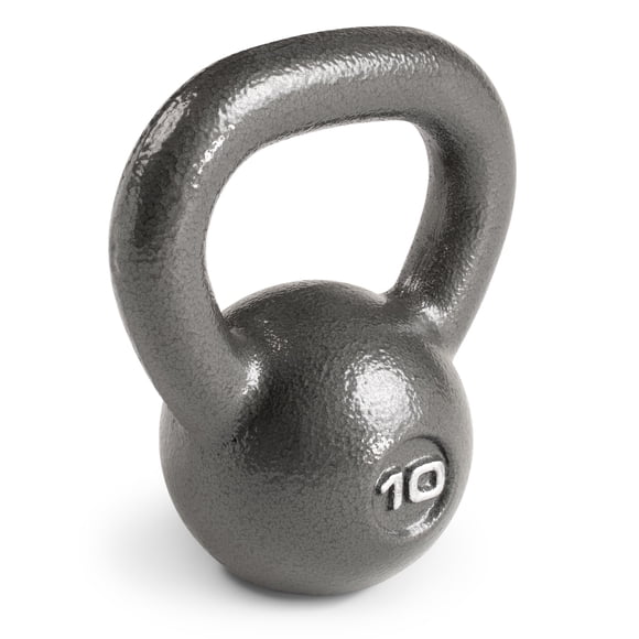 Kettlebell MARCY HKB-010 de 4,5 kg de hierro fundido negro