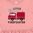 thumbnail image 4 of Inktastic Red Fire Little Firefighter Girls Toddler Dress, 4 of 5