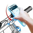thumbnail image 3 of Soporte de Teléfono para Motocicleta Giratorio de 360°, Soporte para Manillar de Bicicleta, Soporte de Navegación GPS con Absorción de Impactos para Bicicletas., 3 of 5