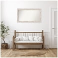 thumbnail image 2 of Amanti Art Custom Wall and Bathroom Mirror (28.25 x 49.25 in.), Alexandria White Wash Frame, 2 of 7