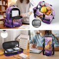 thumbnail image 5 of Yspwyqan Backpack Set For Girls Ages 8-10, Horse in Lavender Field Girls Backpack Set with Lunch Box and Pencil Case, 17" 600D Casual Daypack for High School Travel, 5 of 7