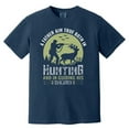 thumbnail image 4 of T-Shirt Honoring Fathers Who Love Hunting - "A Father Aims True" | Meaningful Message About Guiding Children, 4 of 7