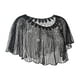 thumbnail image 1 of Chal de lentejuelas para mujer, para vestidos de mujer, ropa de moda, chal de novia, noche Negro, 1 of 7