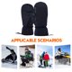 thumbnail image 4 of Guantes de Snowboard Para Mujeres Guantes de Esquí Imperesles Guantes Táctiles de Pantalla Táctil para la Móvil de snowboard de Invierno, 4 of 7
