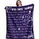 thumbnail image 1 of LHSHID to My Mom Mothers Day Blanket Gifts Mothers Day from Daughter Son for Mother Throw Blanket Presents Mama Dia De Las Madres 40x50in, 1 of 5