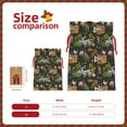 thumbnail image 3 of Pofeuu Farm Animals 2 Print Burlap Bags with Drawstrings Drawstring Gift Bags Pouch Bag for Thankgiving Birthday Party Gift Wrapping Treats and Party Favors-Small, 3 of 9