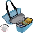 thumbnail image 1 of OUSITAID Mesh Beach Tote Bag with Cooler - Detachable Design with Picnic Cooler, 1 of 5