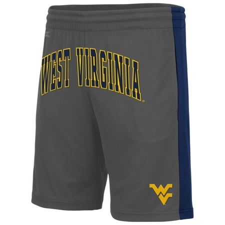 - West Virginia Mountaineers Colosseum Motion Shorts - Charcoal