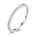 thumbnail image 1 of Anillo Bamoer 925 Plata Simple Estrella Estilo Corazón Joyería De Moda Para Mujer Gao Jiahui  unisex, 1 of 2