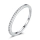 thumbnail image 1 of Anillo Bamoer 925 Plata Simple Estrella Estilo Corazón Joyería De Moda Para Mujer Gao Jiahui  unisex, 1 of 2