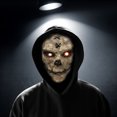 thumbnail image 1 of Halloween Adulto Cómodo Partido Divertido Latex Skull Headgear Máscara al aire libre Wmkox8yii shdjk4157, 1 of 1