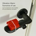 thumbnail image 3 of Alarma de la Manija de la Puerta Gatillo de Vibracia, Alarma de Ventana de Puerta Portátil, Anti Robo para el Hotel de Auto Auto de Vije, Adecuado para El Hogarar, 3 of 7