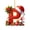 P, variant on 26 Letter Ornaments Personalized Xmas Tree Initials Hanging Decorations for New Year Home Holiday Wall Staircase Decor