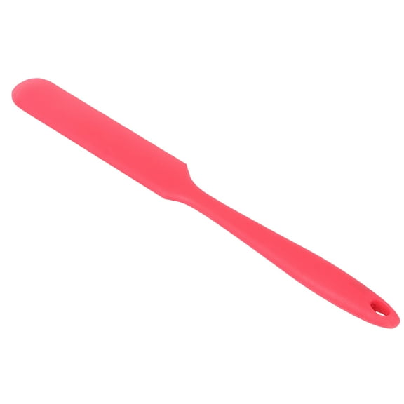 MLINS 1Set Red Silicone Spatula Thin Spatula For Baking And Cooking Home Cooks 9.6X1X0.8In