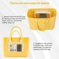 thumbnail image 3 of Bolsa de playa transparente DABASHAN Bogg Bag, bolsa de viaje con inserto, 3 of 7