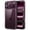Dark Cherry, variant on JETech Clear Back Bumper Case for iPhone 18 Pro Max |Solid Color Matte TPU Frame, Shockproof (Dark Cherry)
