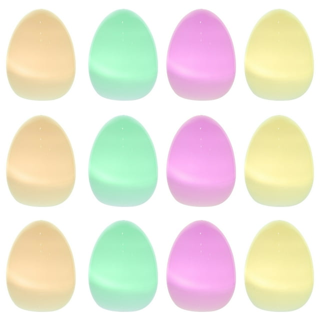 Lámpara de luz de noche con forma de huevo de 12 unids para Halloween Fiesta de Navidad de vacaciones