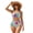 Memphis 80s 90s, variant on CHAQLIN 80s Memphis Womens Two Piece Bikini Sets Tummy Control Tankini Swimsuit Drawstring Crisscross Back Bathing Suit with Tie Two Sides Bottom Resort Wear