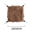 thumbnail image 6 of Hamster Hammock, Small Pet Cage Hammock, Warm Hammock Toy Parrot Ferret 20x20cm, 6 of 8