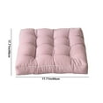thumbnail image 3 of Vadktai Chair Cushions 18"x18" Square Windows Pad Chair Office Cushion Classroom Stool Student Butt Pad Chair Cushion Floor Butt Pad Squares for Adults Seating, 3 of 6