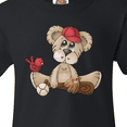 thumbnail image 4 of Inktastic Baseball Teddy Bear Youth T-Shirt, 4 of 5