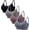 Black/Gray/Mauve/Airy Blue, variant on Sports Cami Bras Pack for Women - Basic V-Neck Padded Seamless Bras with No Underwire