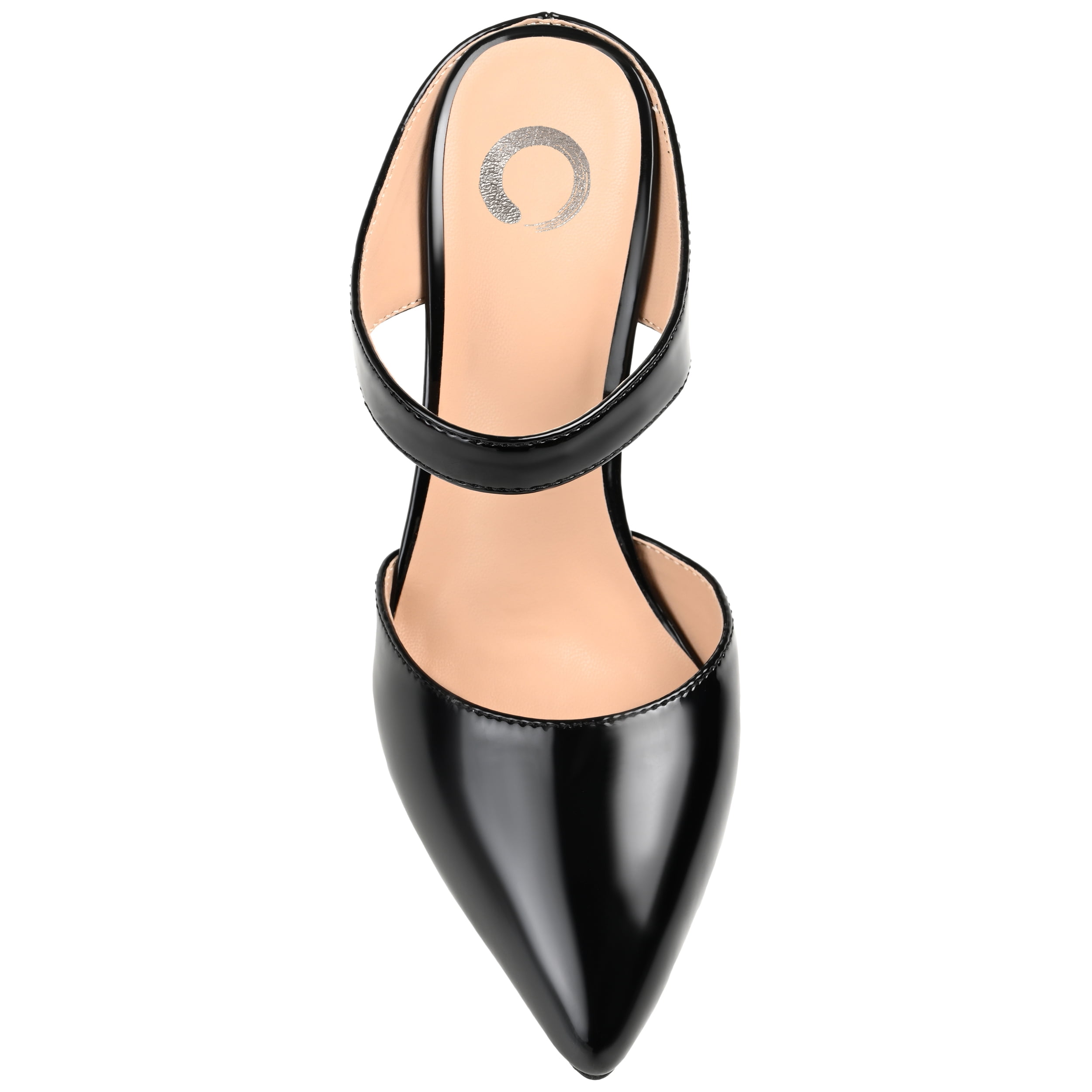 Journee Womens Maevali Mules Mid Stiletto Pointed Toe Pumps