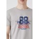 thumbnail image 3 of Maine - Camiseta Nautical '88 Impreso para Hombre (Gris Jaspeado), 3 of 3
