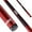 Red, variant on GSE Games & Sports Expert 58" 2-Piece Fiberglass Graphite Composite Billiard Pool Cue Stick for Commercial, Bar and House Use (Several Colors Available)