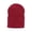 Burgundy, variant on Solid Winter Long Beanie, Gold