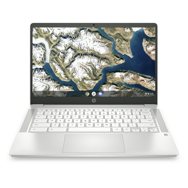 HP Chromebook 14-Inch HD Laptop, Intel Celeron N4000, 4 GB RAM, 32 GB eMMC,  Chrome (14a-na0020nr, Ceramic White)