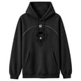 thumbnail image 5 of lcziwo Dog Carrier Hoodie Women Pet Pouch Hoodies Oversized Cat Hooded Sweatshirt with Carrying Pockets 2026 Black,S, 5 of 9
