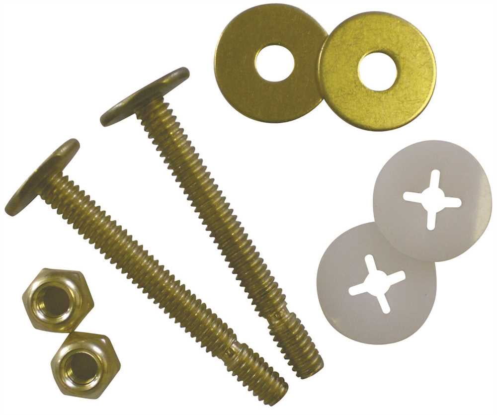 KEYSTONE SCREW 314344 SnapOff Closet Bolt Kits