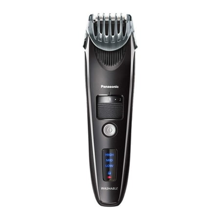 Panasonic Beard Trimmer for Men Cordless Precision Power, Hair Clipper with Comb Attachment and 19 Adjustable Settings, Washable, ER-SB40-K