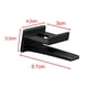 thumbnail image 5 of Naiovety Ganchos para sombreros montados en la pared, estante multifuncional para sombreros, resistente y duradero, 10 Uds. Almacenamiento y organización del hogar Negro 4.2x3.2 cm, 5 of 6