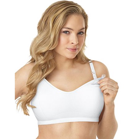 

Playtex Women s Nursing Sports Bra with Racerback White Small
