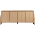 thumbnail image 3 of Meridian Furniture Elanor Natural Oak Veneer And Solid Wood Sideboard/Buffet, 3 of 11