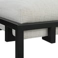 thumbnail image 5 of Uttermost Paradox 27" Contemporary Iron and Fabric Counter Stool in Black/White, 5 of 6