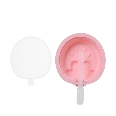 

Silicone Molds Ice Tray No Melt Ice Cubes Silicone Popsicle Molds Ice Reusable Soft Silicone Popss Maker With Lid Popsicle Sticks Easy Release Molds Pink Colorful Ice Cubes