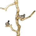 thumbnail image 2 of 28 Inch Accent Table, Artful Branchlike Frame, Silver Bird Accents, Gold, 2 of 5